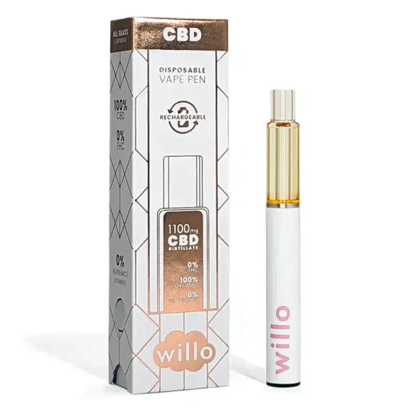 Weed-Vape-Willo-1100mg-CBD-Weed-Vape-Pen-600x600 CBD Vape Pen – Willo 1100mg CBD Vape Pen - Image 1