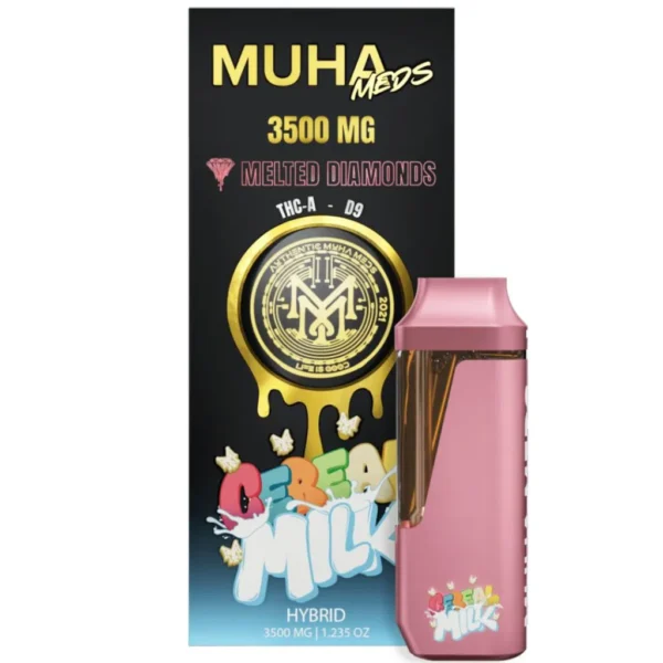 Muha Meds Cereal Diamonds 3500mg Weed Vape Muha Meds Cereal Diamonds 3500mg Weed Vape