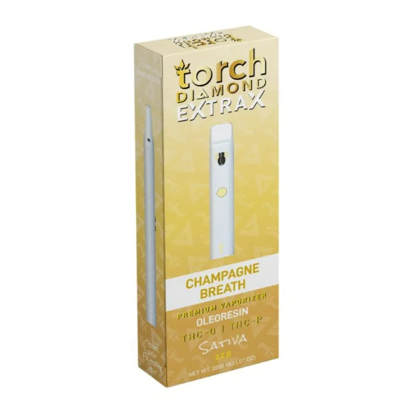 Weed-Vapes-Australia-Torch-2.2gram-Weed-Pen-Champagne-Breath-600x598 Weed Vapes Australia – Torch 2.2gram Weed Pen – Champagne - Image 1