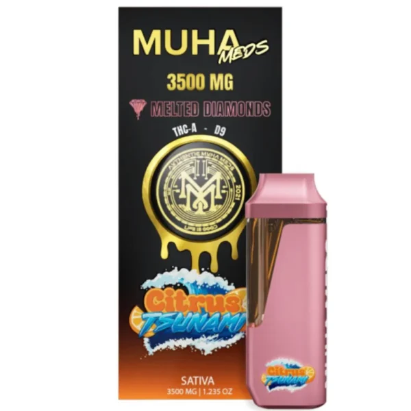 Weed-Vapes-–-Muha-Meds-3500mg-Weed-Vape-–-Citrus-Tsunami-600x600 Weed Vapes – Muha Meds 3500mg Weed Vape – Citrus Tsunami - Image 1